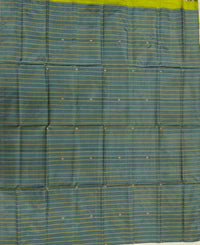 Chinnalampattu Saree- Grey with Green