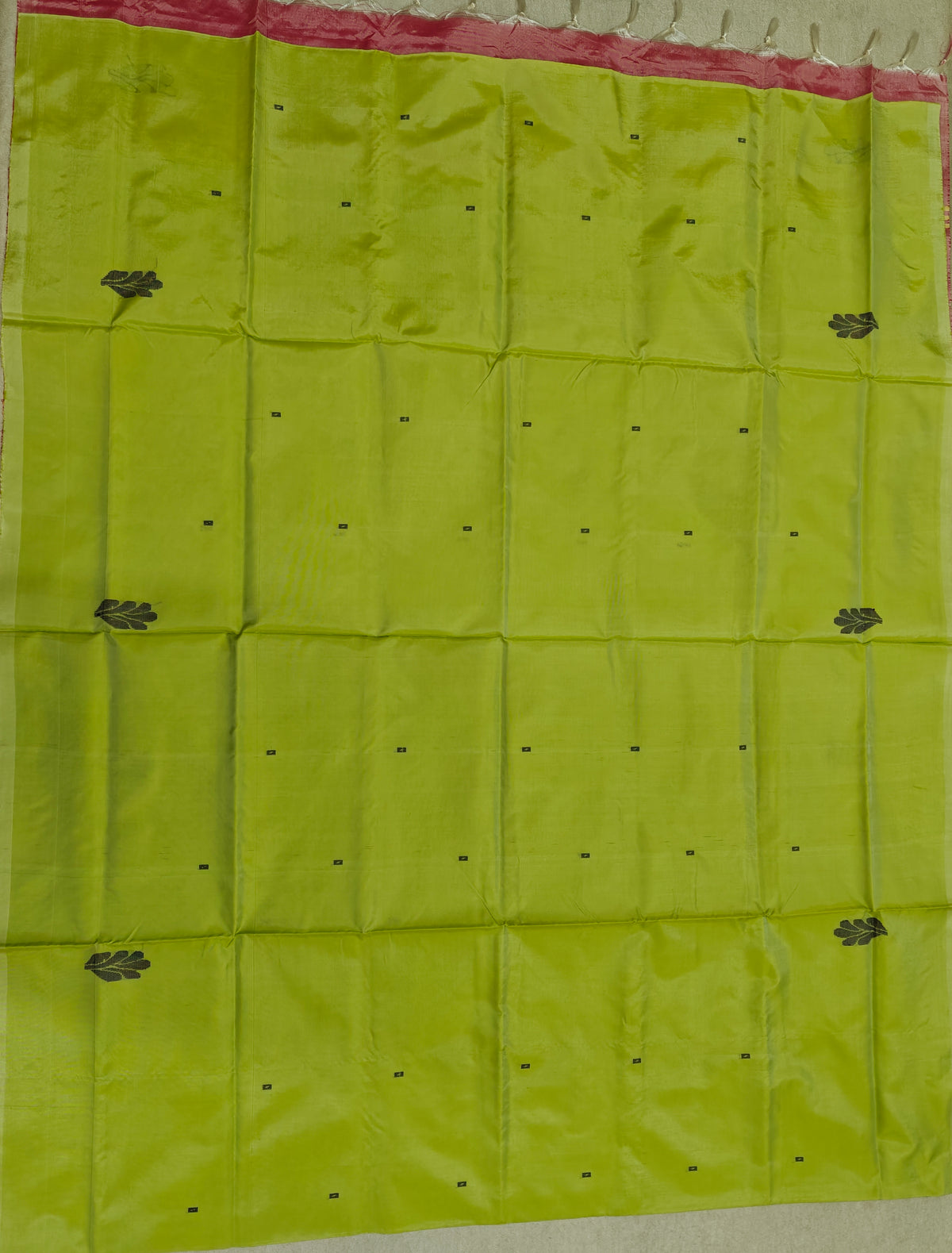 Chinnalampattu Saree- Pastel Green with Peach