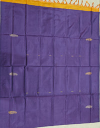 Chinnalampattu Saree- Blue with Yellow