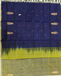 Chinnalampattu Saree - Dual Shade off Green with Blue
