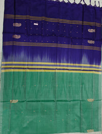 Chinnalampattu Saree- Green with Violet