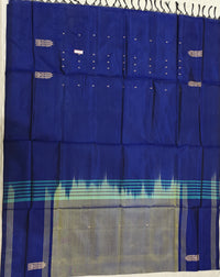 Chinnalampattu Saree- Dual Shade Of Green and Blue