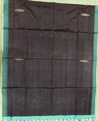 Chinnalampattu Saree - Dark Purple with Blue