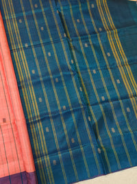 Chinnalampattu Saree - Purple with Green