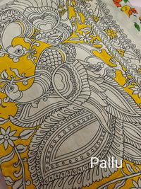 Cotton Kalamkari Saree - Multi Shade