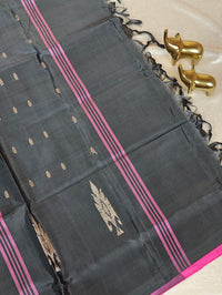 Chinnalampattu Saree - Pink with Black