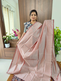 Mangalagiri Silk Cotton - Onion Pink