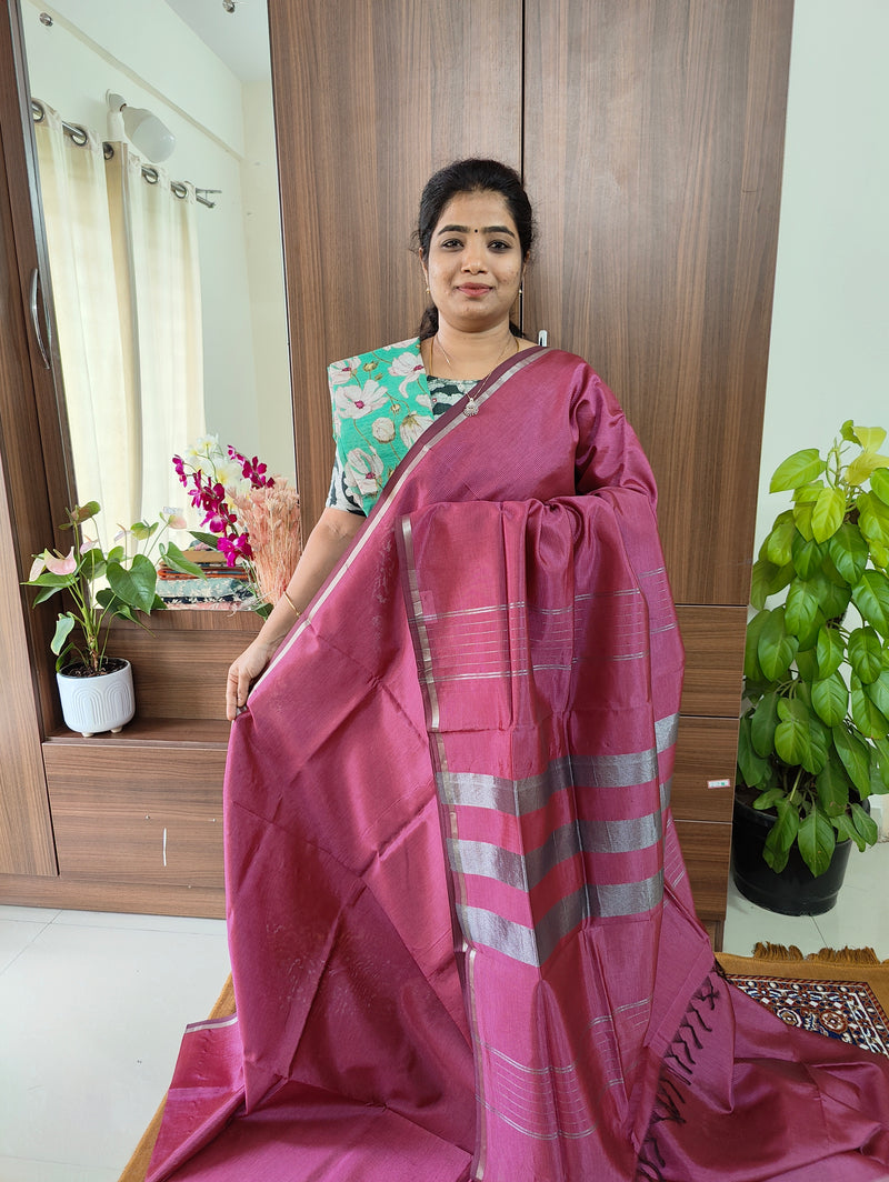 Mangalagiri Silk Cotton - Pink