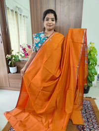 Mangalagiri Silk Cotton - Orange