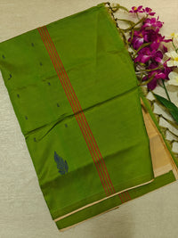 Sandal with Green Chinnalampattu Saree