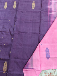 Chinnalampattu Saree - Pink with Purple