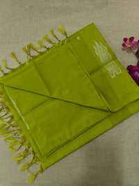 Chinnalampattu Saree- Parrot green