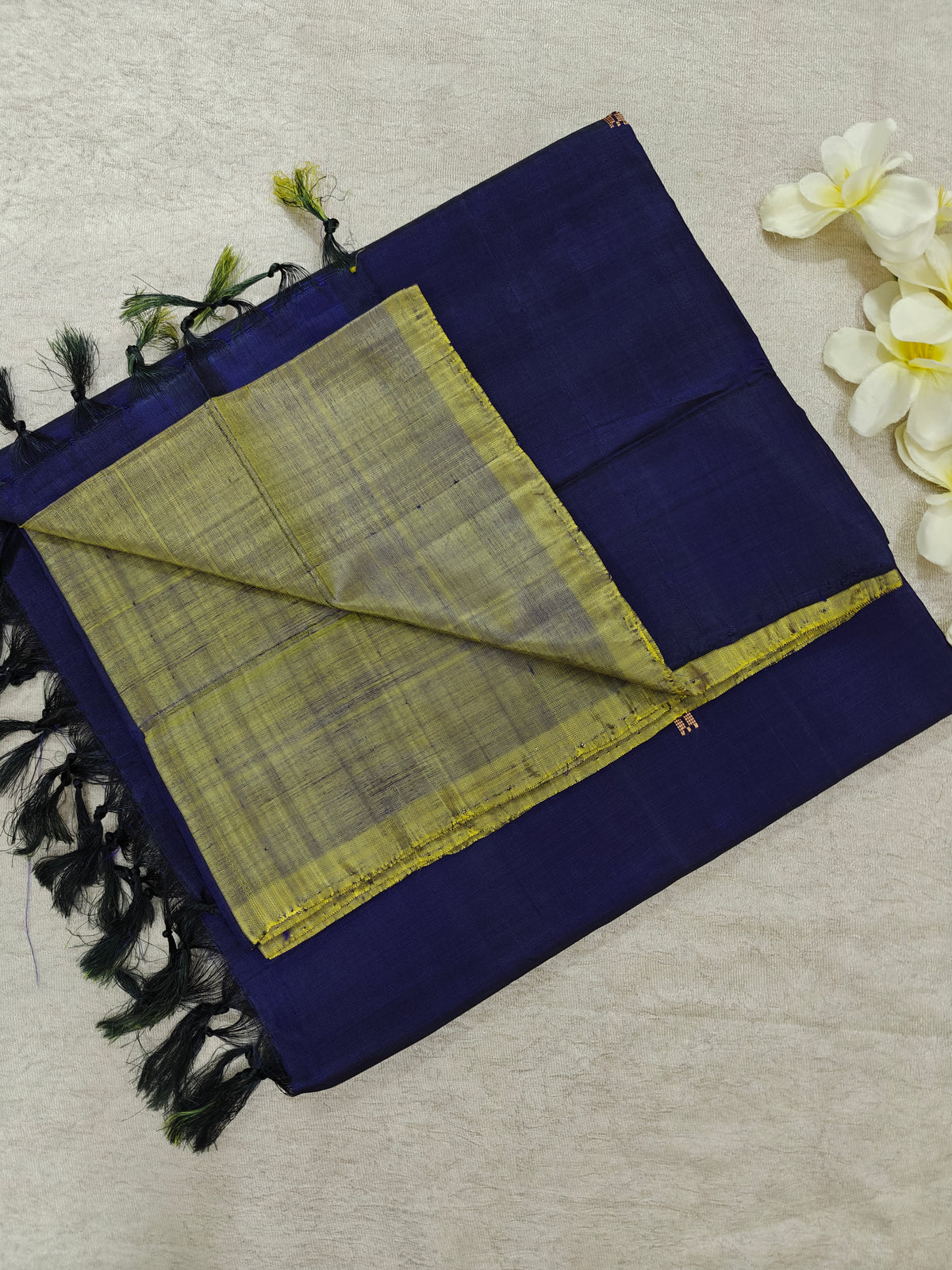 Chinnalampattu Saree - Dual Shade off Green with Blue