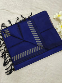 Chinnalampattu Saree- Dual Shade Of Green and Blue