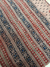 Cotton Kalamkari Saree - Red