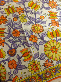 Cotton Kalamkari Saree - Multi Shade