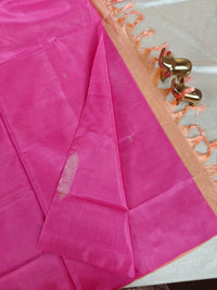 Chinnalampattu Saree- Pink with Peach