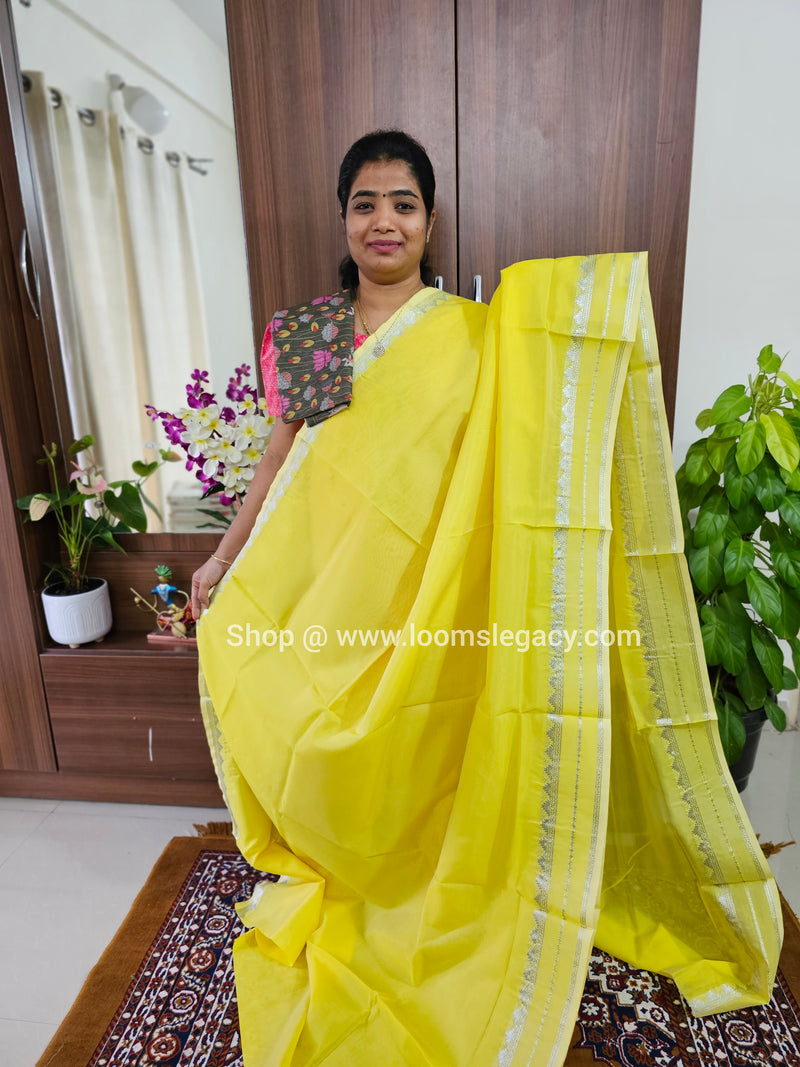 Mangalagiri Silk Cotton - Yellow