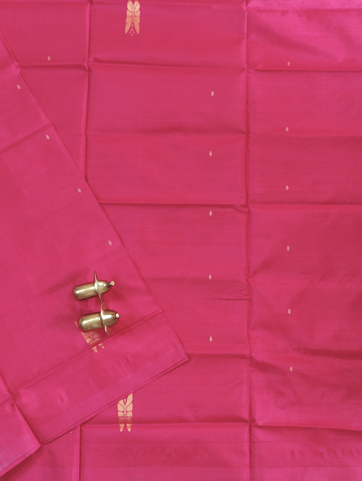 Chinnalampattu Saree - Pink with Sea Green