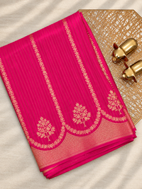 Semi Kathan Silk Saree -  Pink