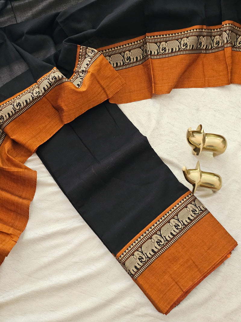 Handloom Narayanpet Cotton Unstitched Salwar-