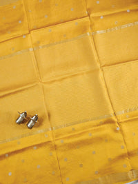 Semi Mysore Crepe Silk Saree - Yellow